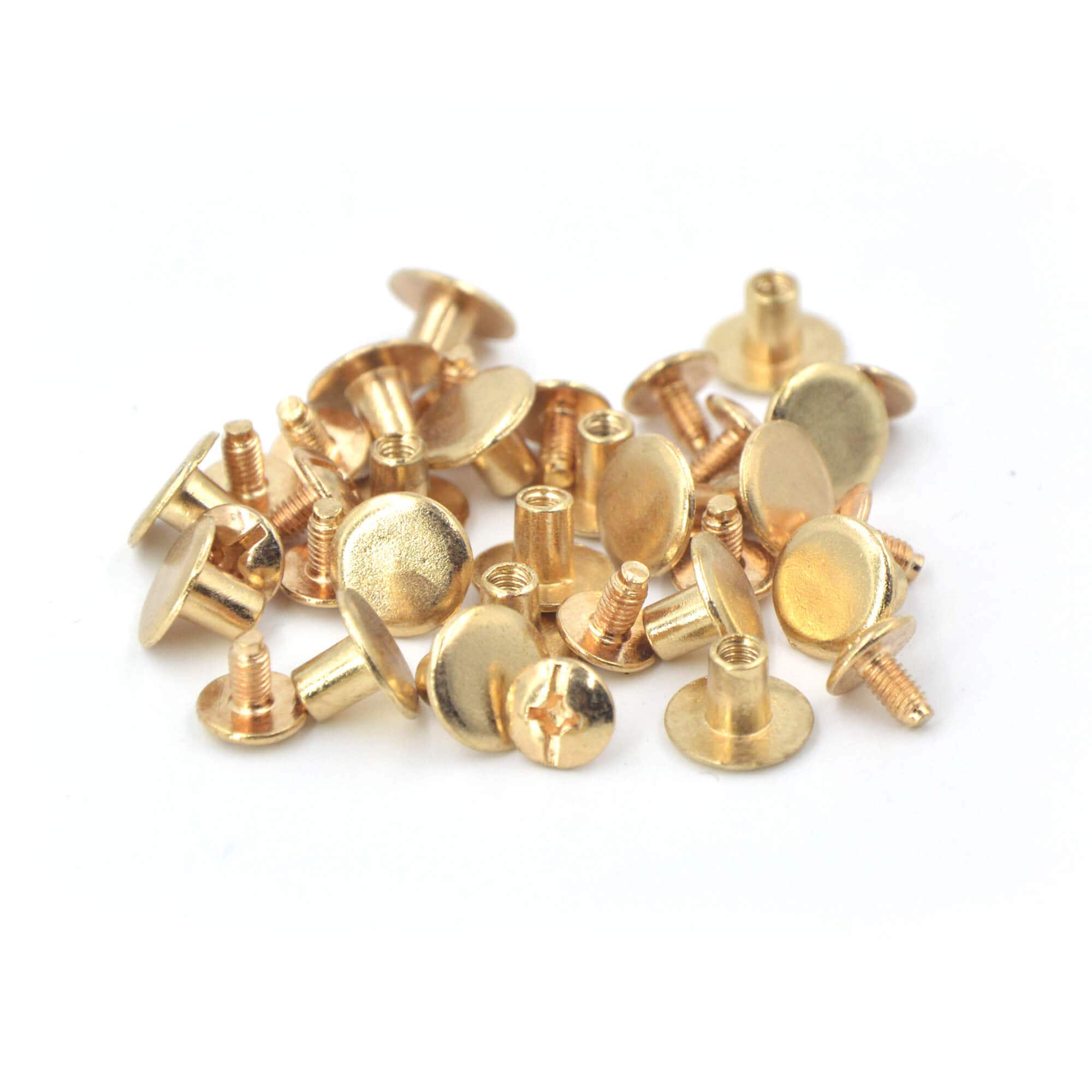 20pcs Chicago Screws Studs Screw Rivets Post Binding Menu Book Etsy