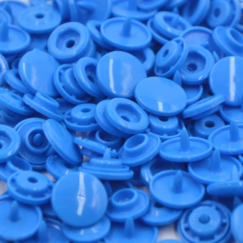 Glossy Plastic Snap Fasteners Press Studs Snaps Buttons for Etsy