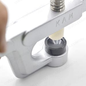 Snap Plier for Setting Plastic Snaps Button with Screwdriver, T3, T5, T8 Plastic Die | Crafts Supplies DIY image 4