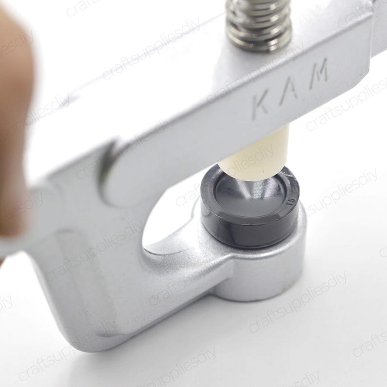 Snap Plier for Setting Plastic Snaps Button with Screwdriver, T3, T5, T8 Plastic Die | Crafts Supplies DIY image 4