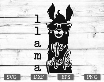 Download Free Save The Drama For Your Llama Svg No Drama Llama Cut File Etsy SVG Cut Files