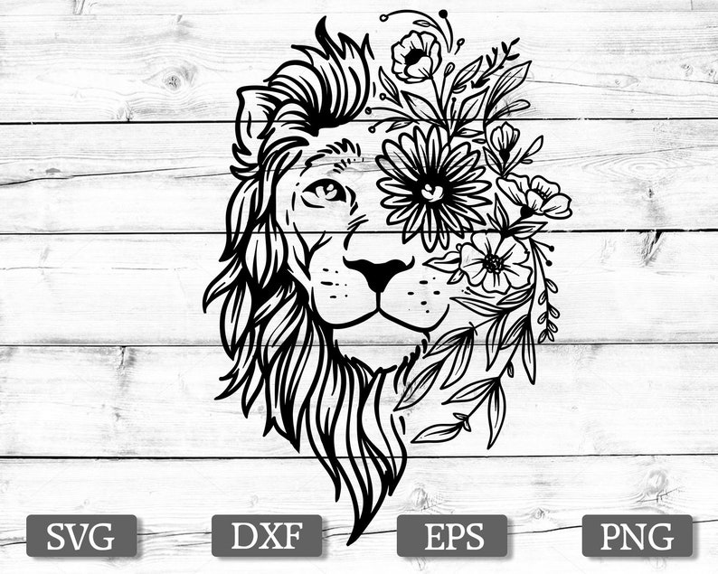 Eps Lion Svg Dxf Boho Lion Svg Png Flower Svg Mandala Svg Clip Art Art Collectibles Deshpandefoundationindia Org