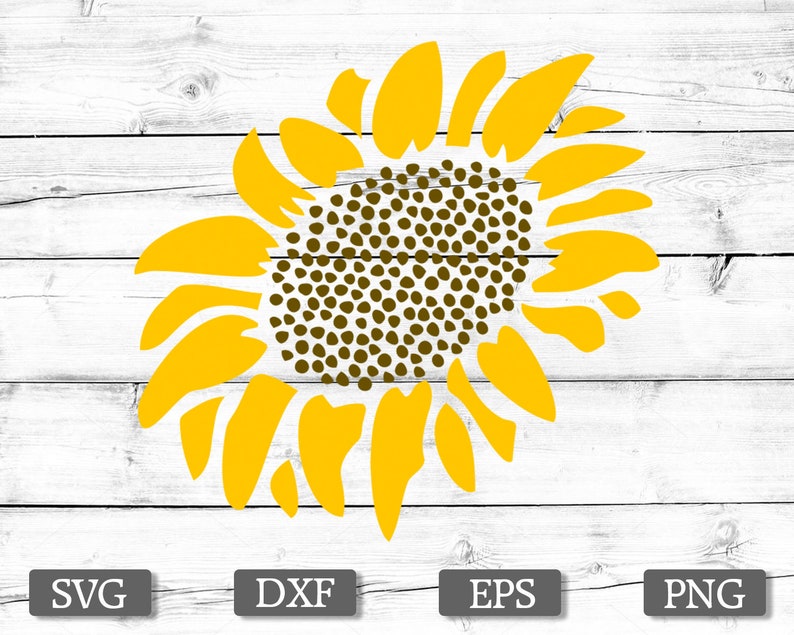 Download Clip Art Grunge Flower Svg Silhouette Vector Cut File Sunflower Svg Flower Svg Grunge Sunflower Clip Art Cricut Art Collectibles