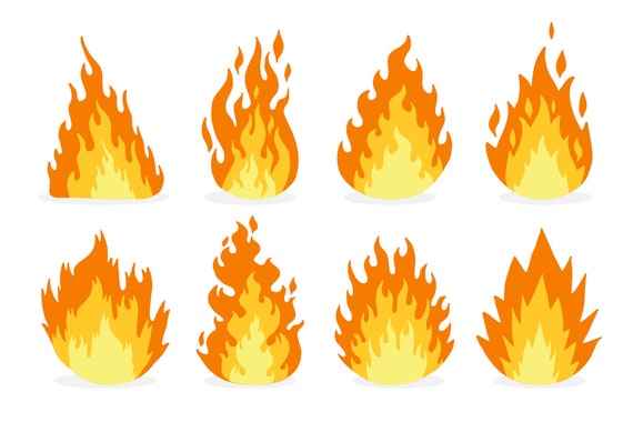 Fire Vector Stock Illustrations – 572,331 Fire Vector Stock