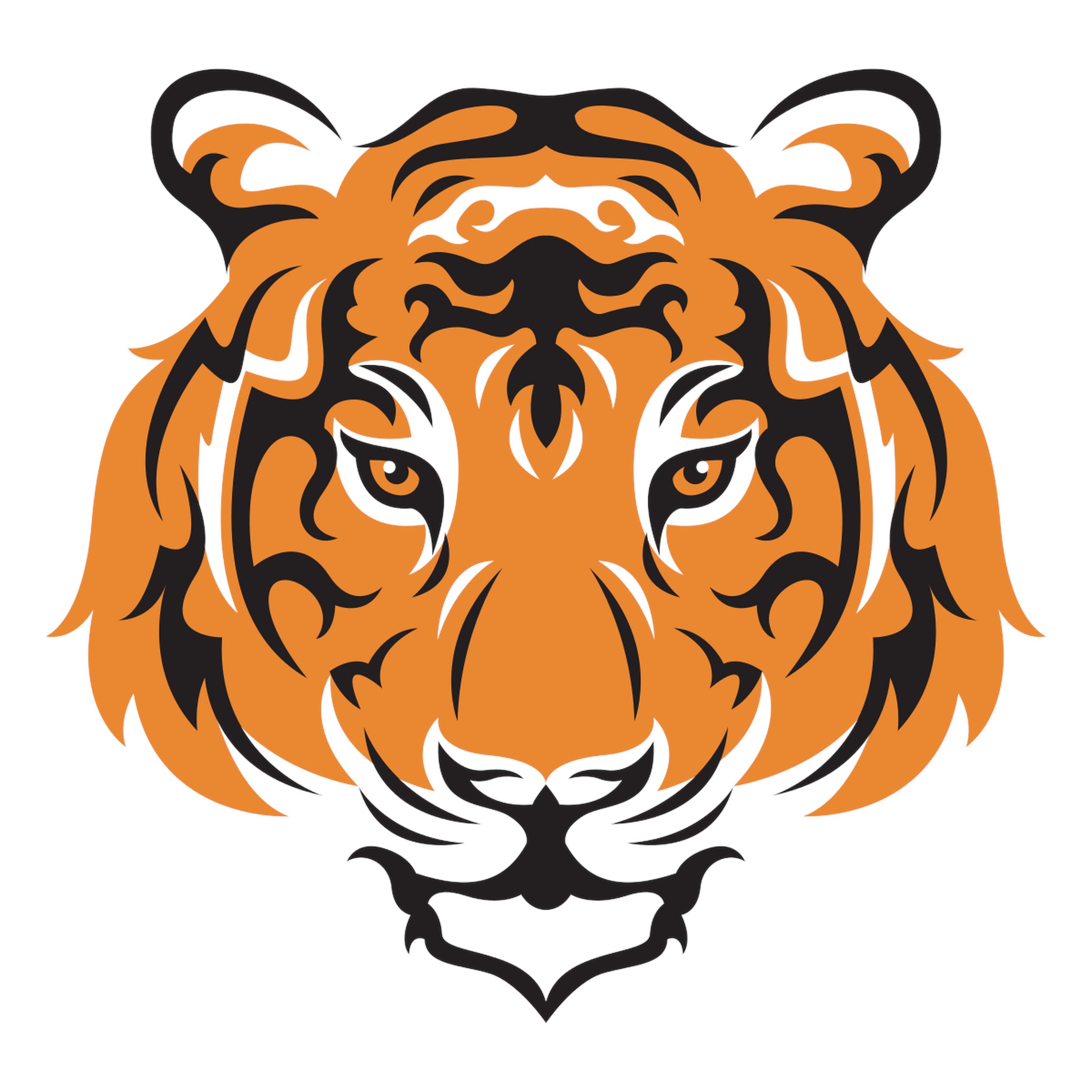 LSU Tigers Mascot Logo Vinyl Decal - 4x4 Inch Car & Truck Sticker