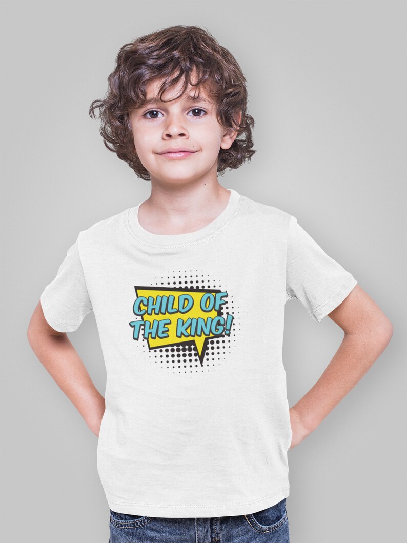 CHILD/KING Boy T shirt Blue T Shirt for Boys T shirt Boy T | Etsy