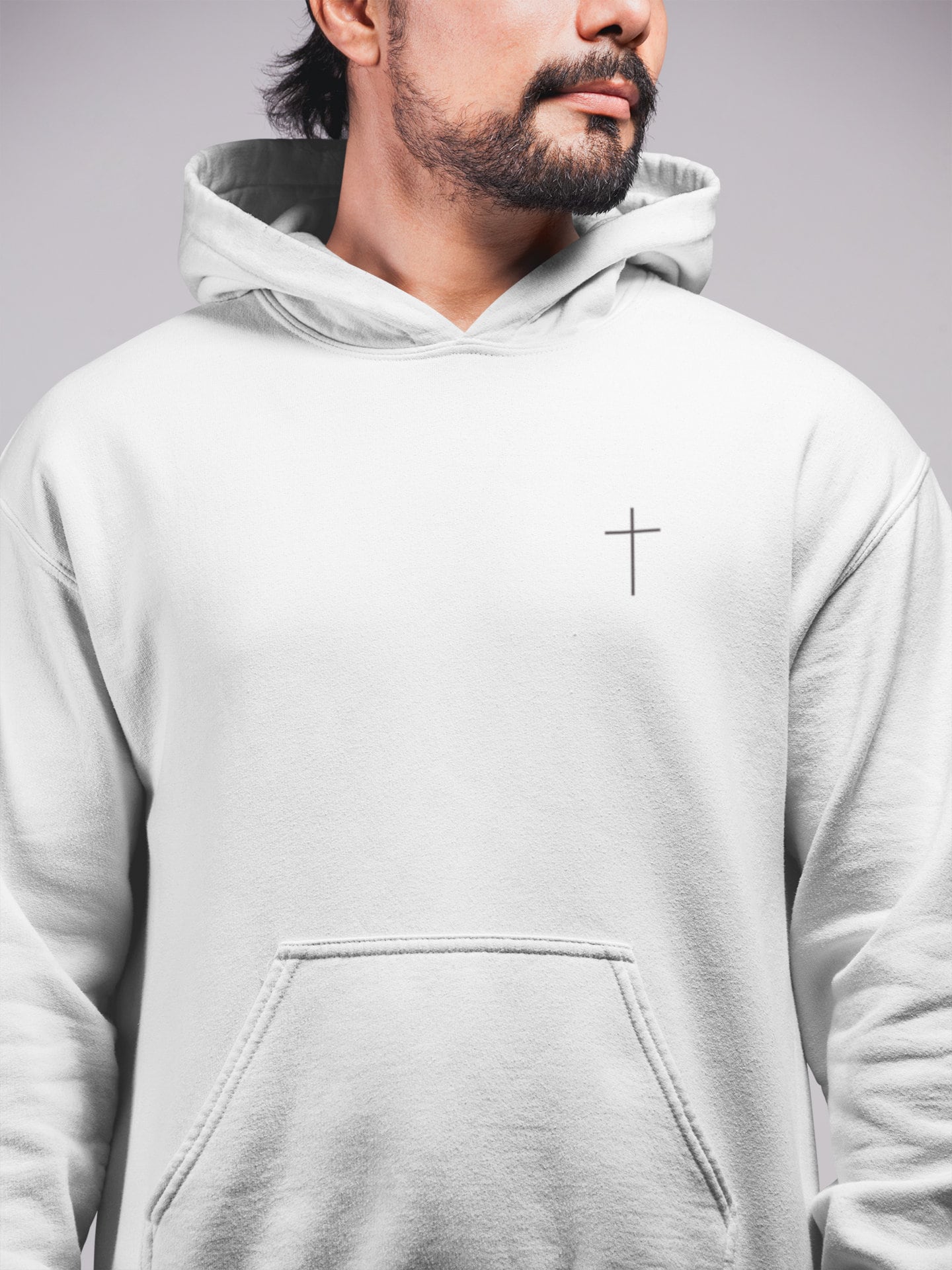 CROSS Unisex Hoodies White Christian Hoodie Heavyweight Etsy Australia
