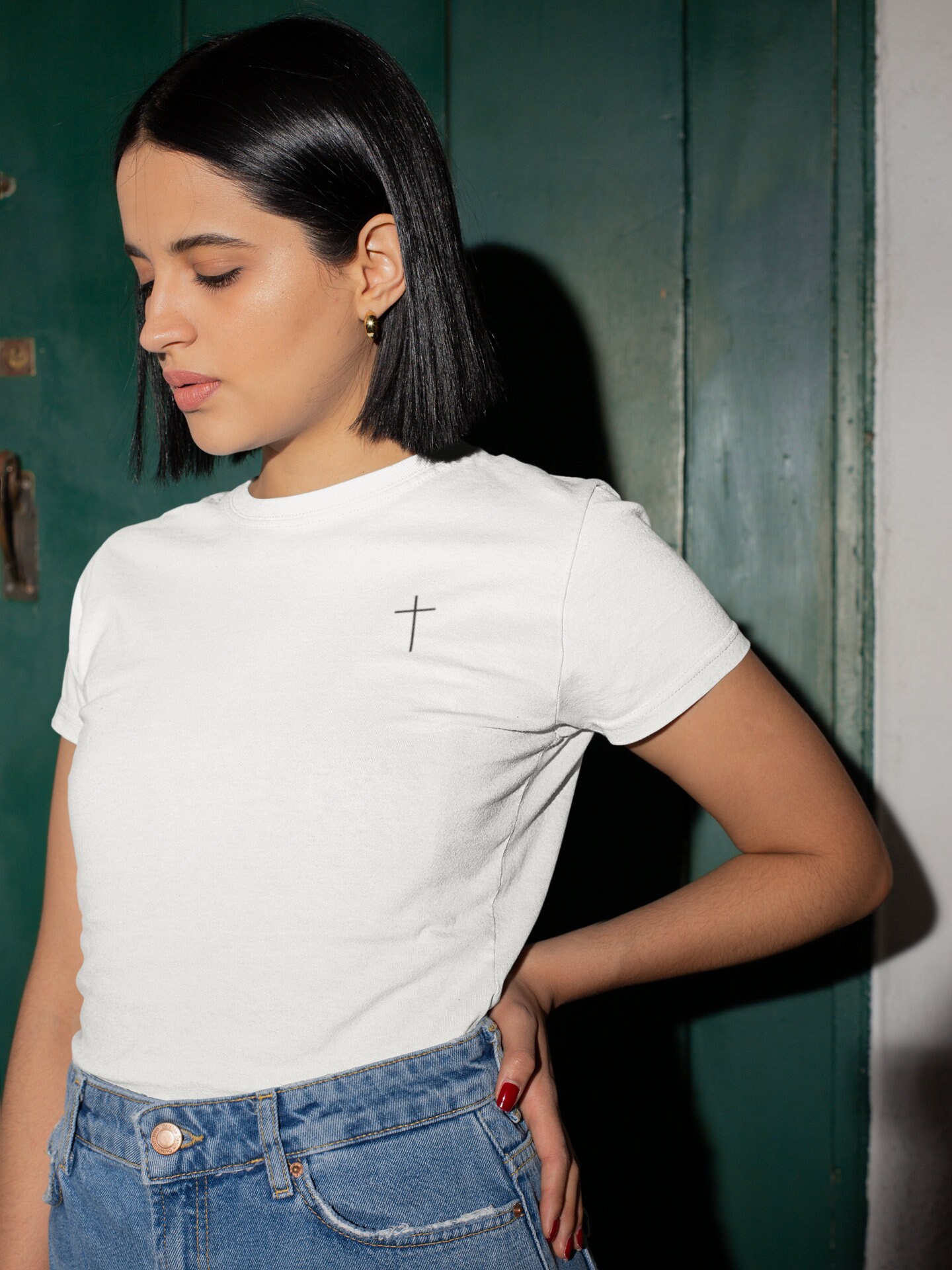 Cross T Shirt Women, Christian T Shirt for Women, Christian Apparel, Christian Shirts, Christian Clothing, T Shirt, T Shirts for Women, Tee