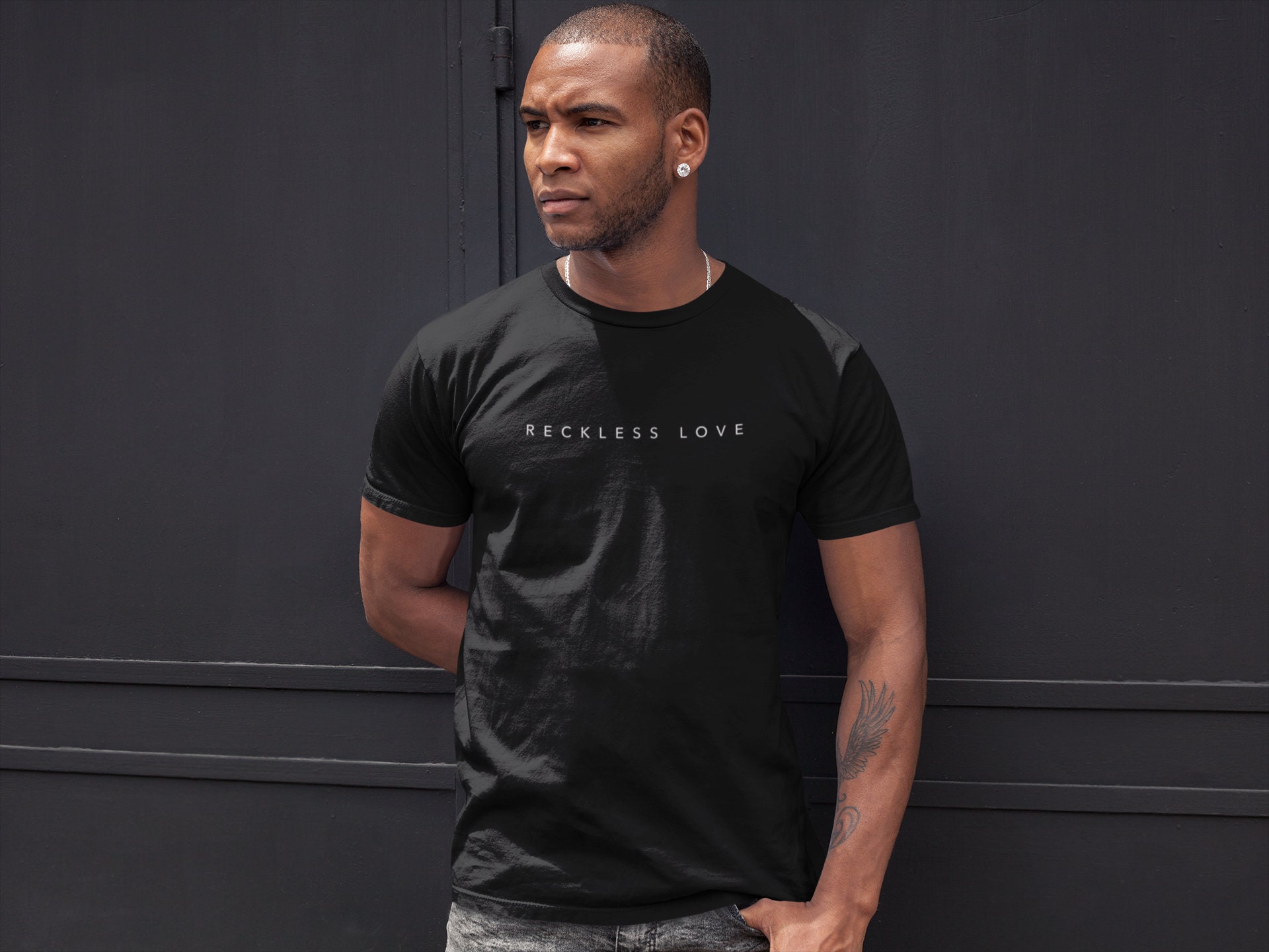 RECKLESS T Shirt Black T Shirt Christian Shirt - Etsy