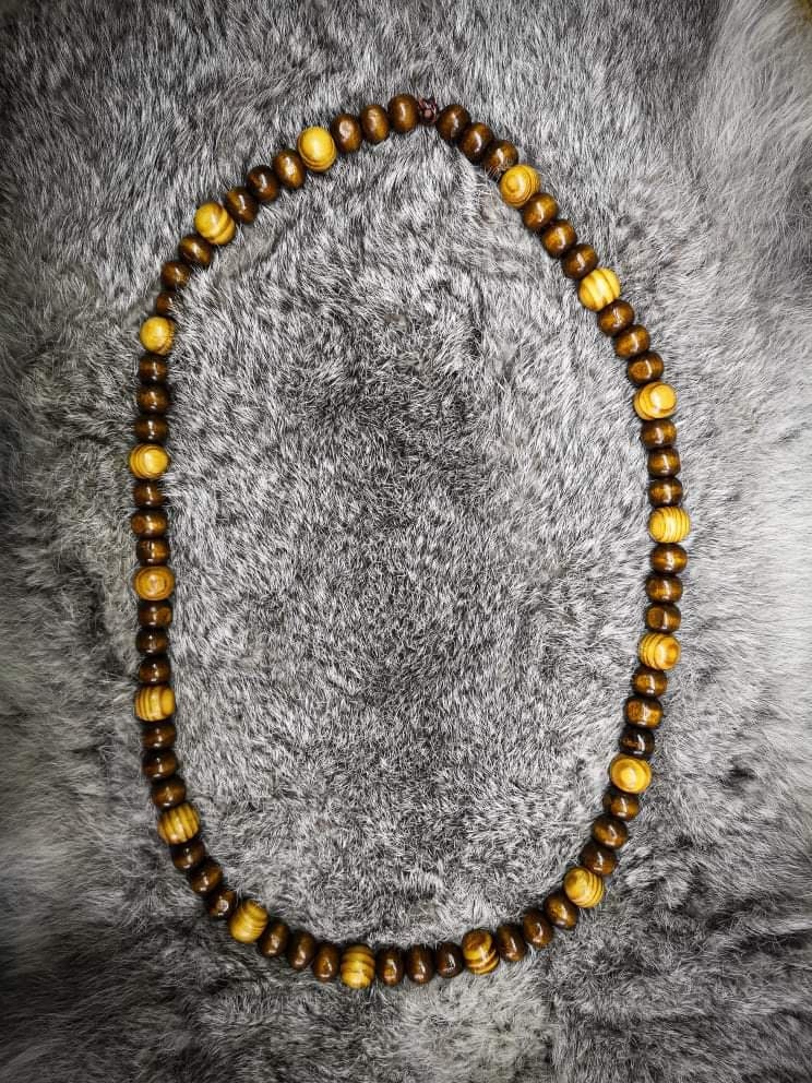 Wood Bead Necklace