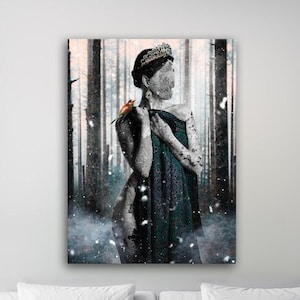 Shower me with your love, Middle Eastern canvas print wall art | Persian artwork | Persian gift | Persian art | Arabic art | Turkish art