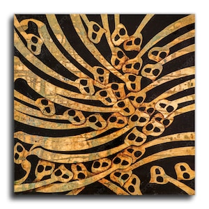 Persian letter H with two eyes wall art | Persian calligraphy | Persian Wall Art Painting Print | Persian Art | Persian gift | Arabic art