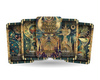 Ymir - The Primordial Giant - Oracle Deck Cards - Delving into the origins and the fundamental forces of creation - Nordic Oracle