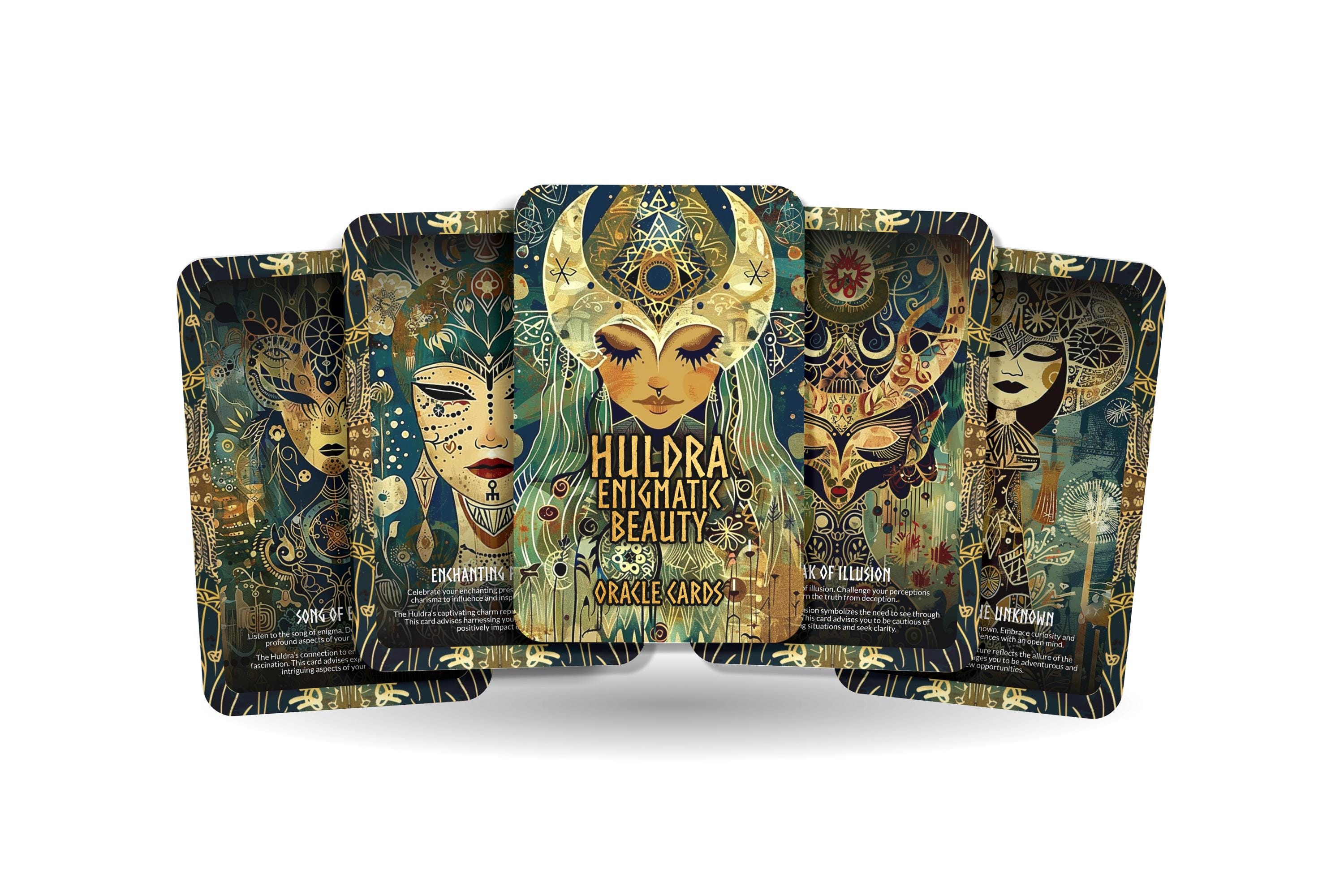 Huldra - Enigmatic Beauty - Oracle Deck Cards - Unveiling the Mysteries ...
