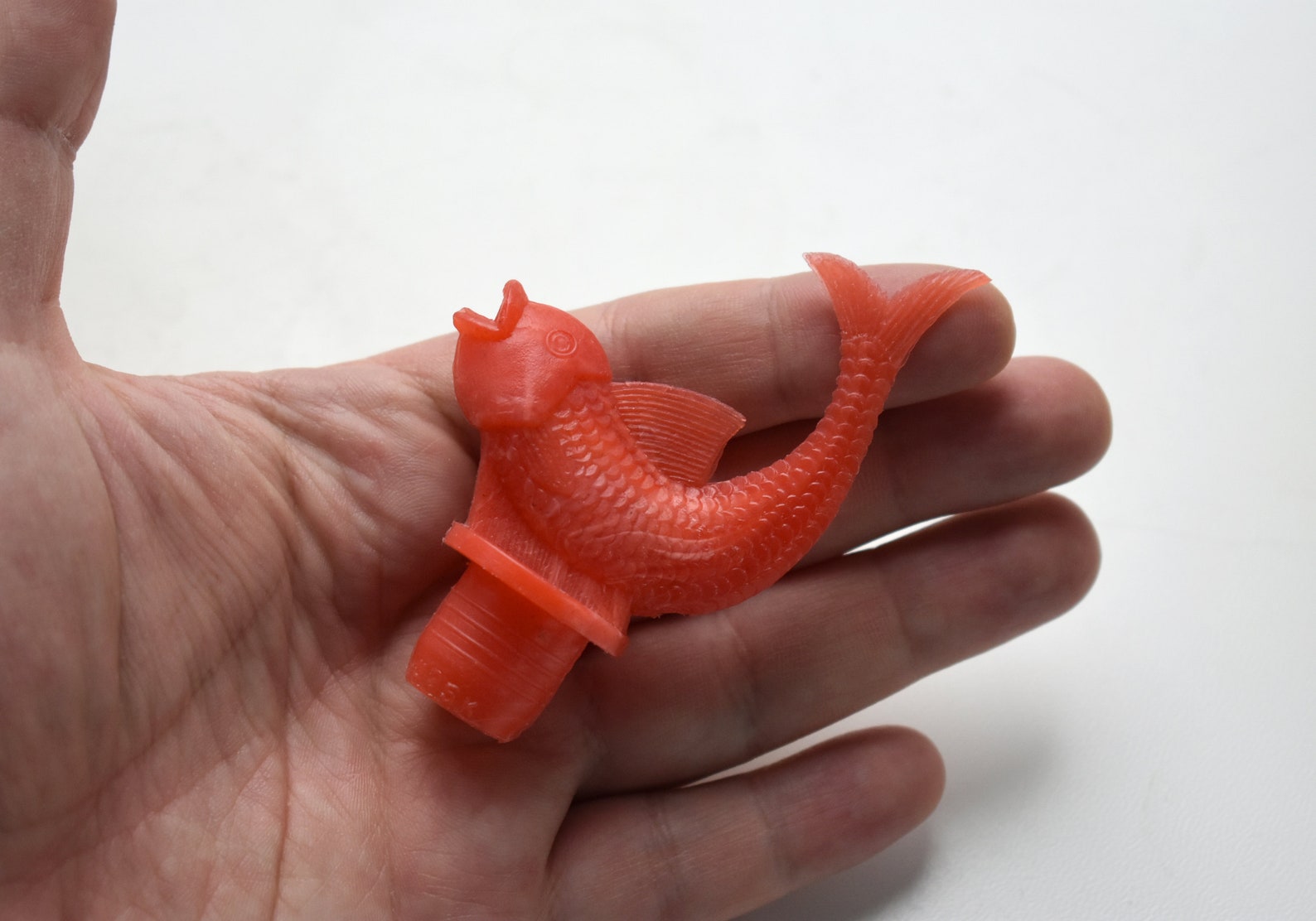 WINE CORK Fish from USSR Real vintage 100 Etsy