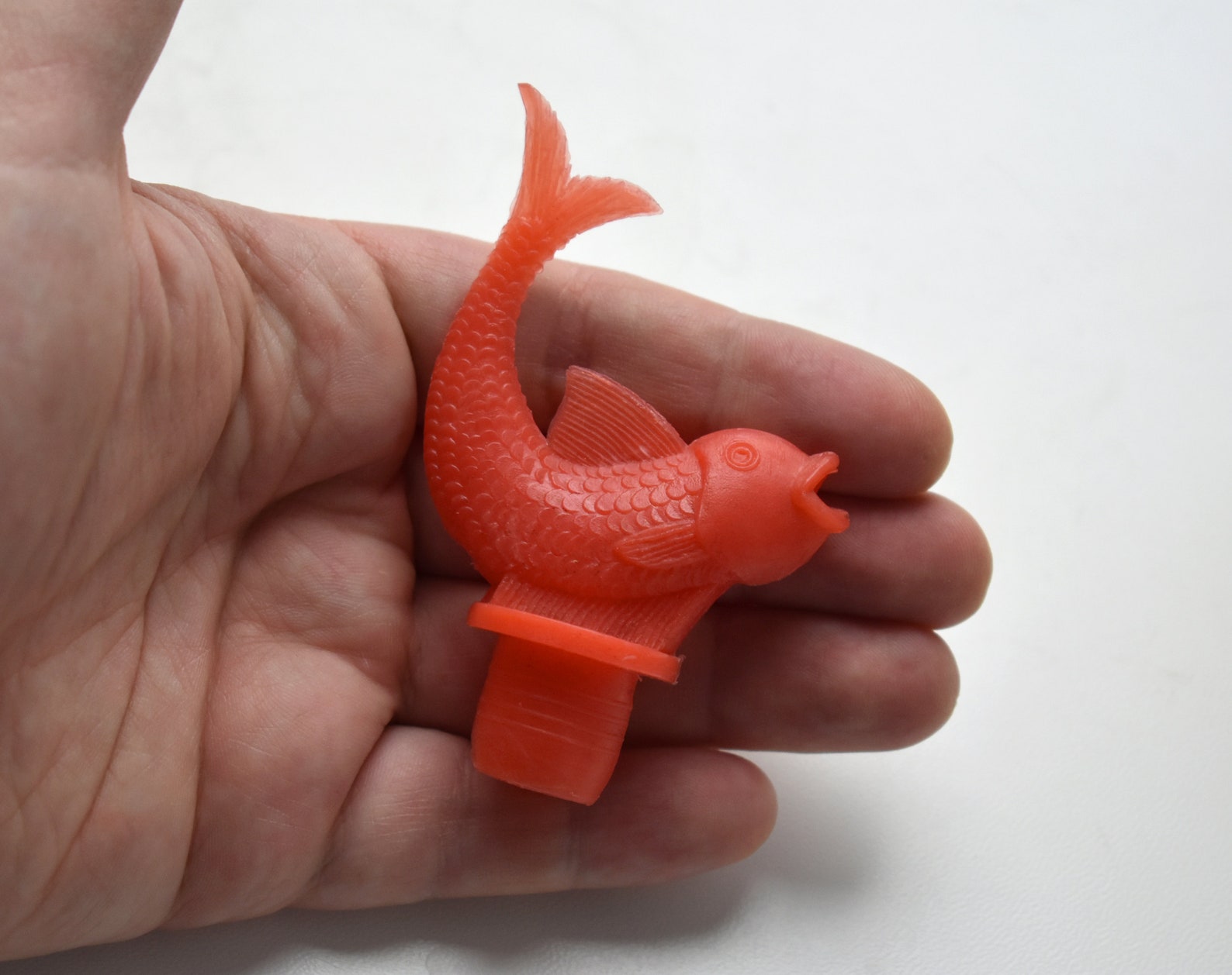 WINE CORK Fish from USSR Real vintage 100 Etsy