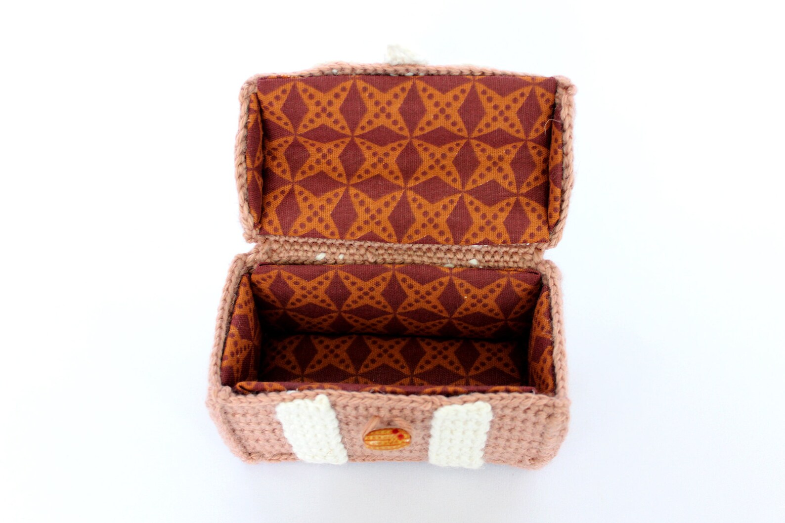 Crochet pattern box for gifts and jewelry Box with lid Etsy