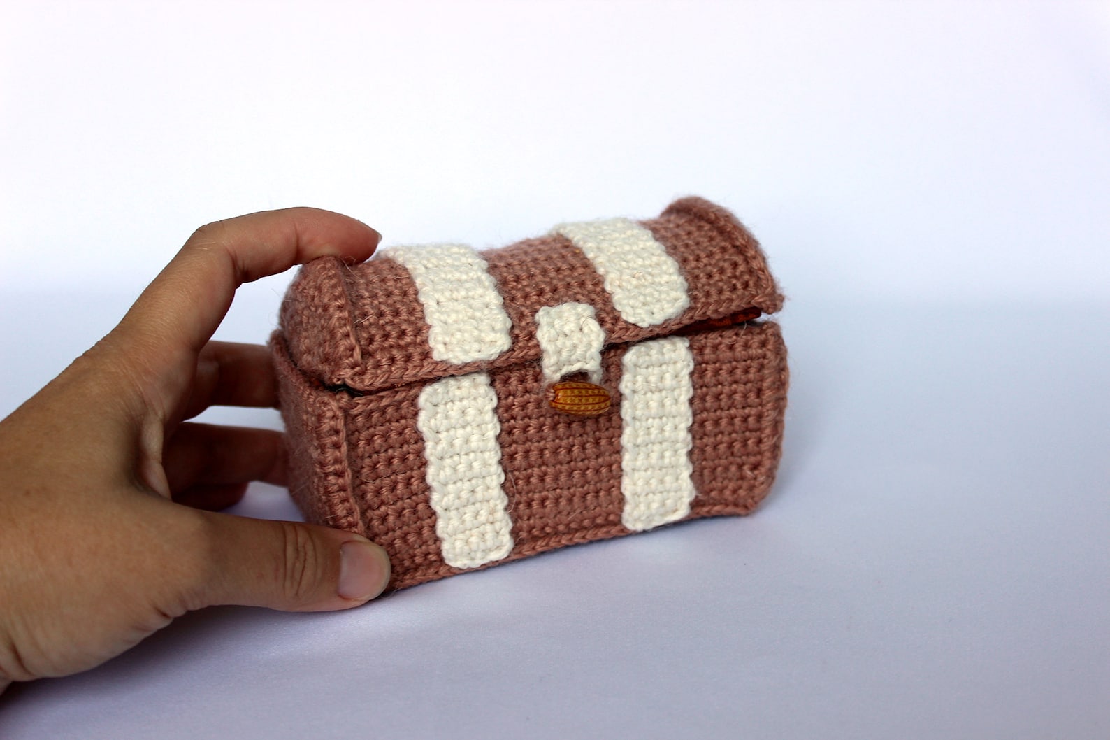 Crochet pattern box for gifts and jewelry Box with lid Etsy