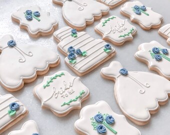 Bridal Shower Cookie Etsy Bridal Shower Cookie Etsy