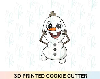 Snowman Character Cookie Cutter