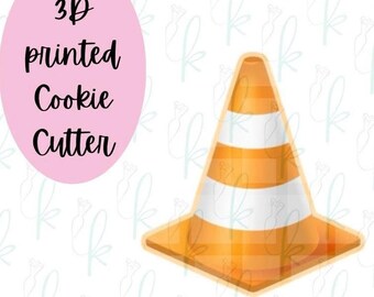 Traffic Cone Cookie Cutter