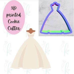 Wedding Gown Cookie Cutter