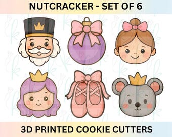 Nutcracker - Set of 6 Cookie Cutters