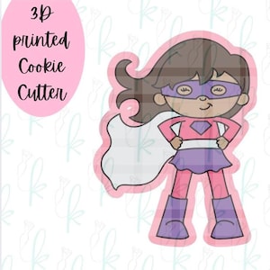 Girl Superhero Cookie Cutter