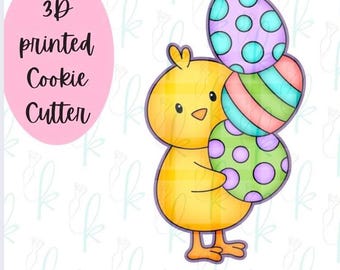 Chick with Eggs Cookie Cutter