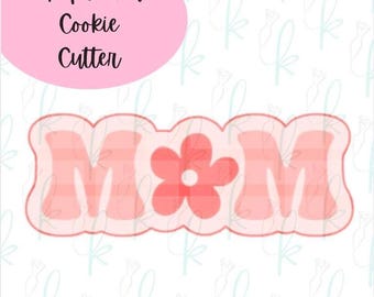 Mom Plaque Cookie Cutter