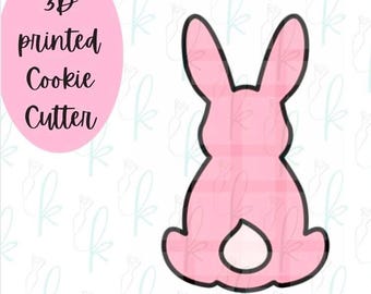 Sitting Bunny Back Cookie Cutter