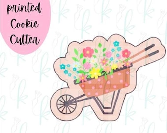 Blumen Schubkarre Cookie Cutter