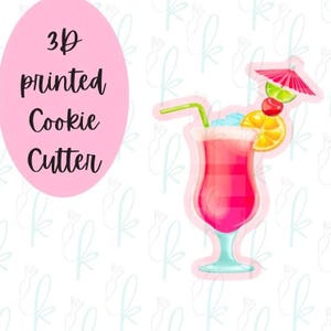 Tropical Drink Cookie Cutter