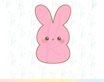 Marshmallow Bunny Cookie Cutter