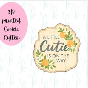 Little Cutie Plaque Cookie Cutter