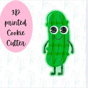 Cute Pickle Cookie Cutter