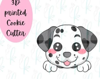 Dalmatian Face Cookie Cutter