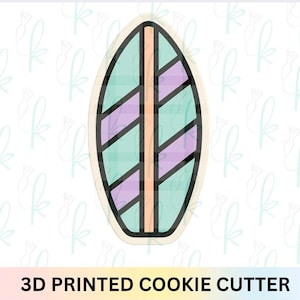 Surf Board Cookie Cutter