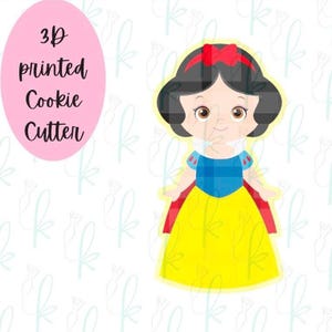 Blue and Yellow Princess Cookie Cutter