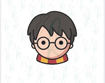 Boy Wizard Cookie Cutter