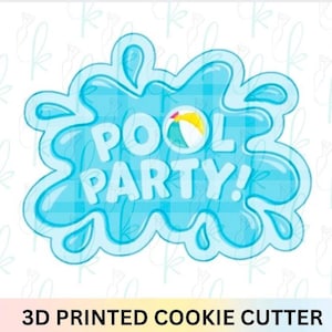 Splash Plaque Cookie Cutter