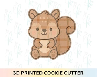 Cute Squirrel Cookie Cutter