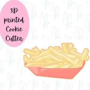 Basket of Fries Cookie Cutter