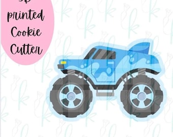 Shark Monster Truck Cookie Cutter