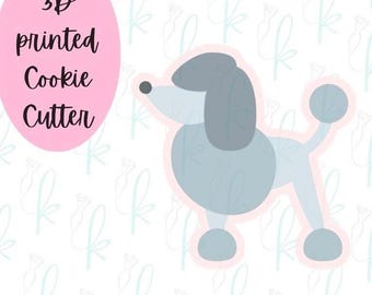 Standing Poodle Cookie Cutter