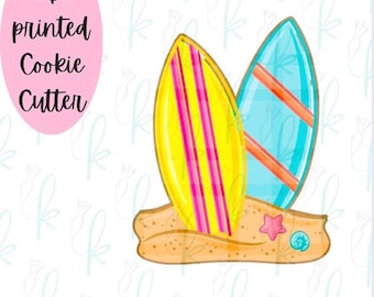 Sandy Surf Boards Cookie Cutter