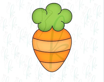 Chunky Carrot Cookie Cutter