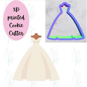Wedding Gown Cookie Cutter