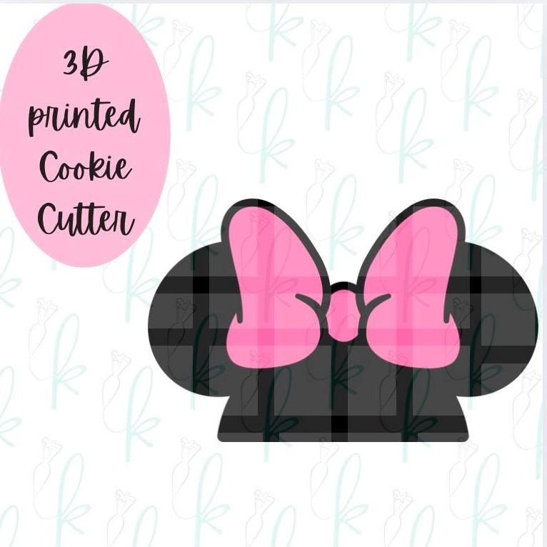 Bow Mouse Ears Cookie Cutter