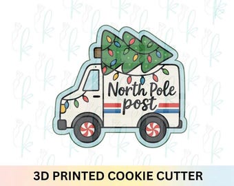 Christmas Delivery Truck Cookie Cutter